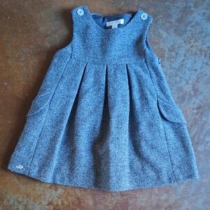 Marie Chantal Charcoal Sleeveless Dress